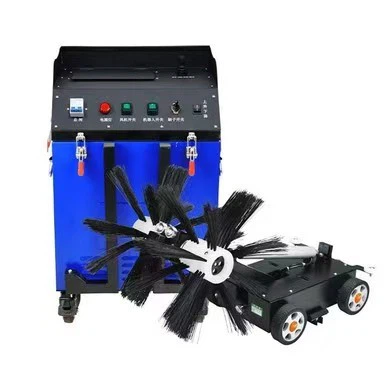 KT976 روبوت تنظيف قنوات HVAC الروبوتية مع خرطوم قابل للتبديل لأنظمة التهوية التجارية والصناعية
